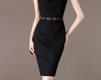 Smart black office dresses Smart black office dresses