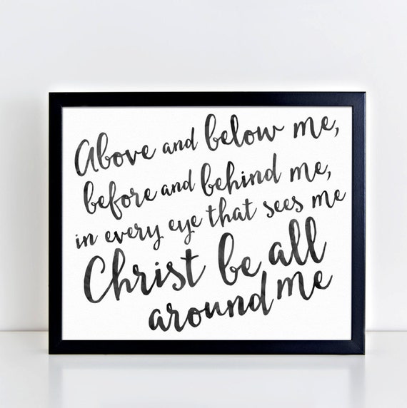 Christ Be All Around Me