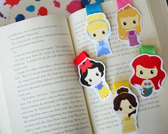 Disney princess Magnetic Bookmarks