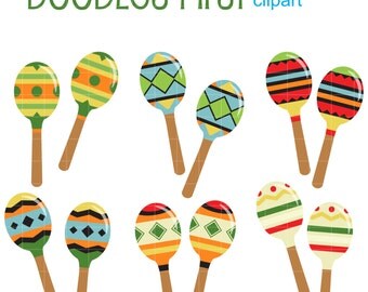 Clip Art Maracas Clipart maracas clipart etsy shake it clip art for scrapbooking card making cupcake toppers paper crafts