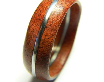 Alternative engagement rings wood