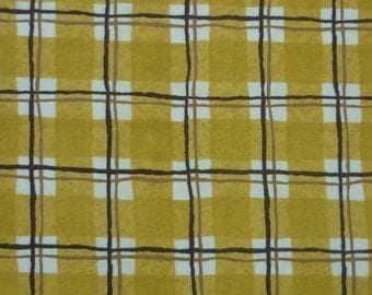 Yellow Plaid – Debbie Mumm – South Sea Imports – Quilting Patchwork Fabric FQ
