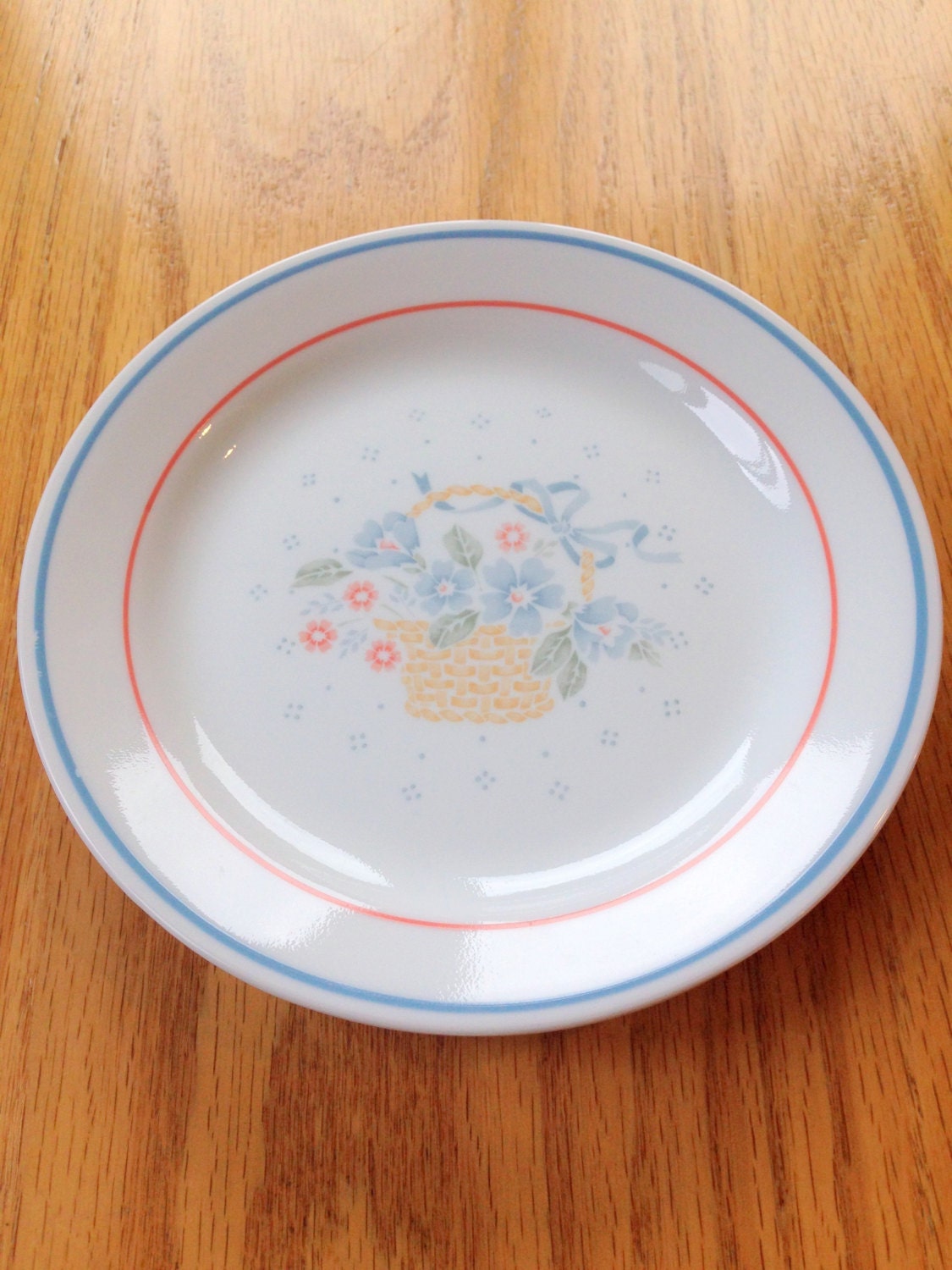 Corelle Country Cornflower Bread & Butter plates (set of 3) Haute Juice