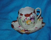 Very small FINE China Cup and Saucer Vintage,