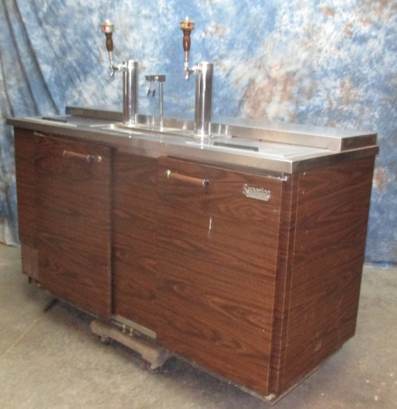 Superior Refrigerator Keg Tap Tavern Bar Counter by TheOldGrainery
