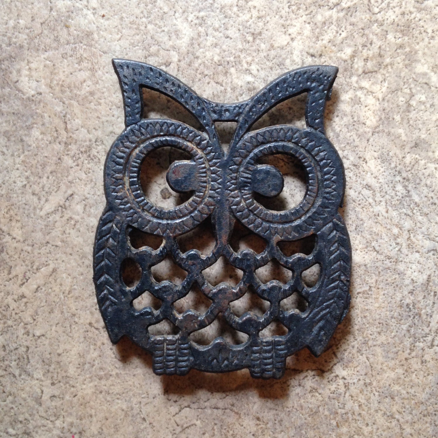 Vintage Brass Owl Trivet – Haute Juice