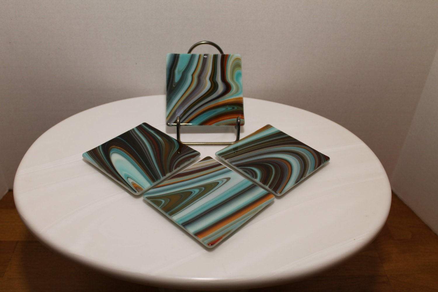 Fused Glass Coasters