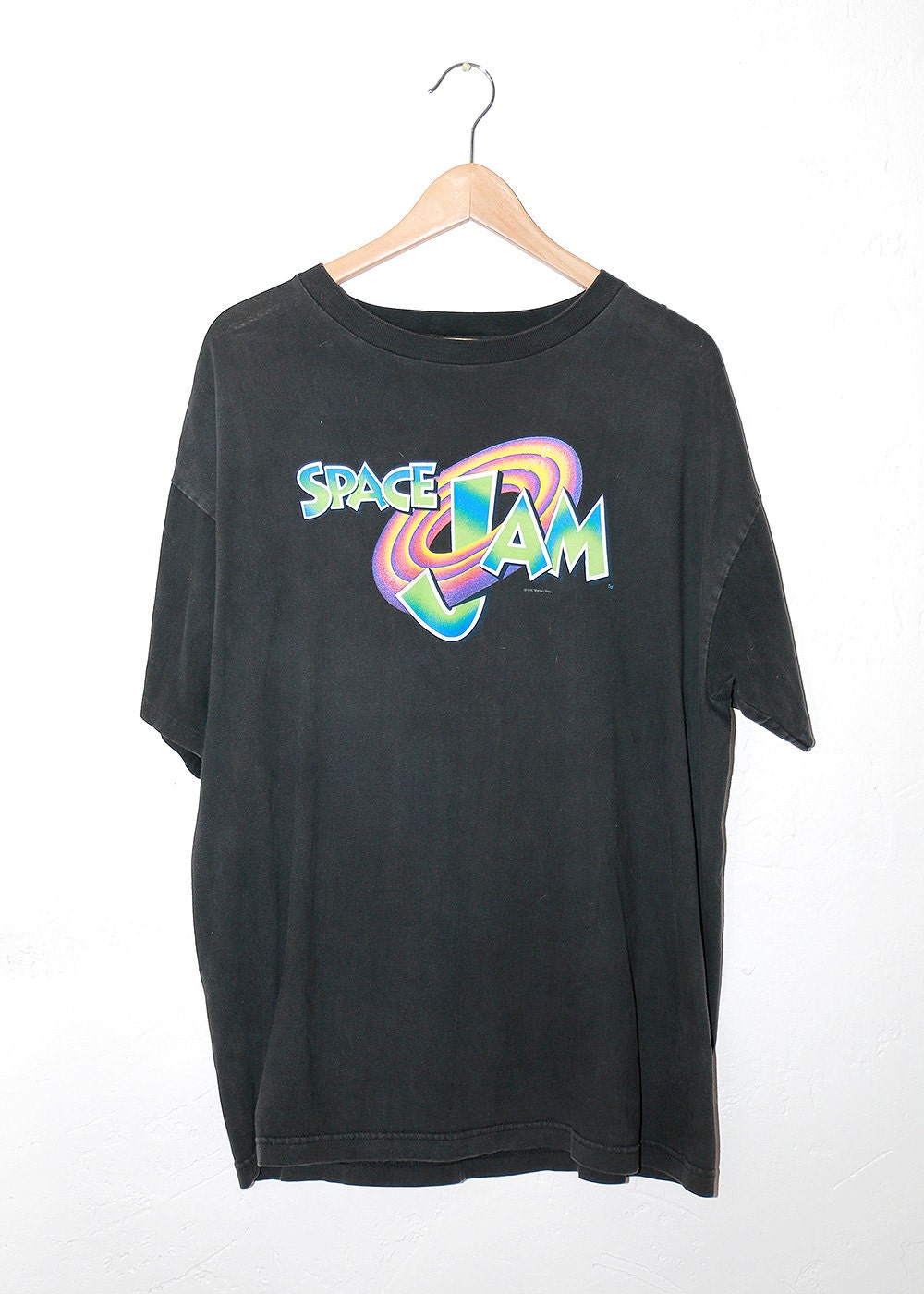 purple space jam shirt