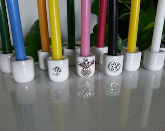 Chime candle holders