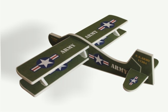 assemble how to in 1 3 glider y Toy styrofoam US toy army Airplane glider Airplane