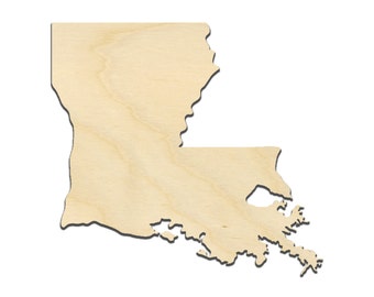 Louisiana shape | Etsy