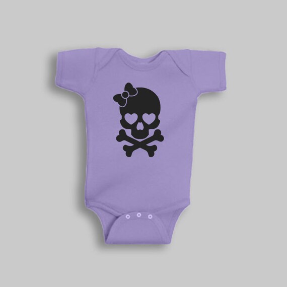 Baby Girl Clothes Skull Baby Girl Skull Baby Clothes Baby