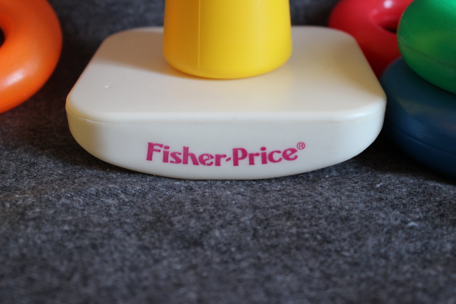 fisher price light up stacking rings