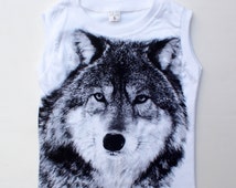 Popular items for wolf shirt on Etsy