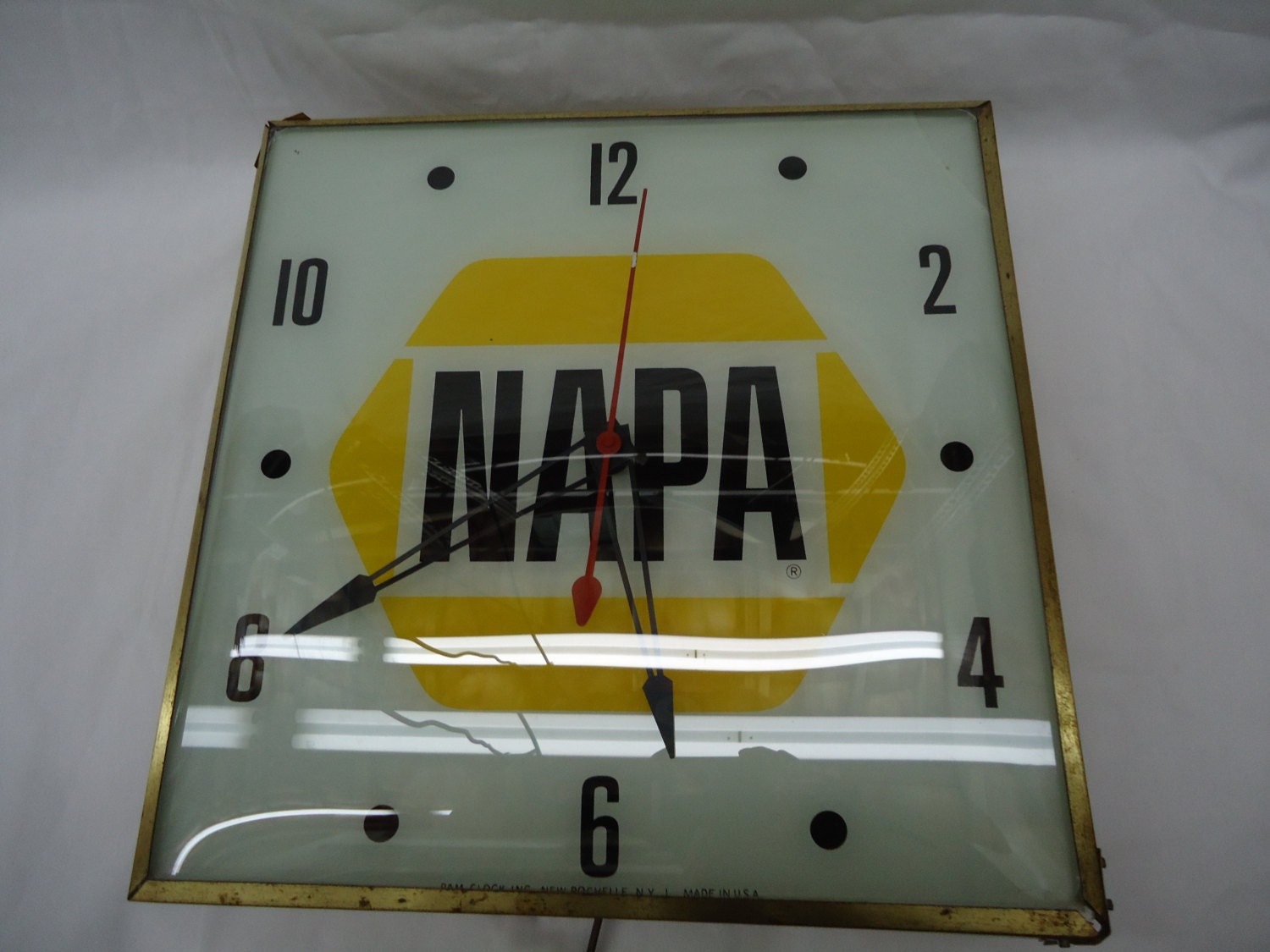 Vintage NAPA Advertising Clock