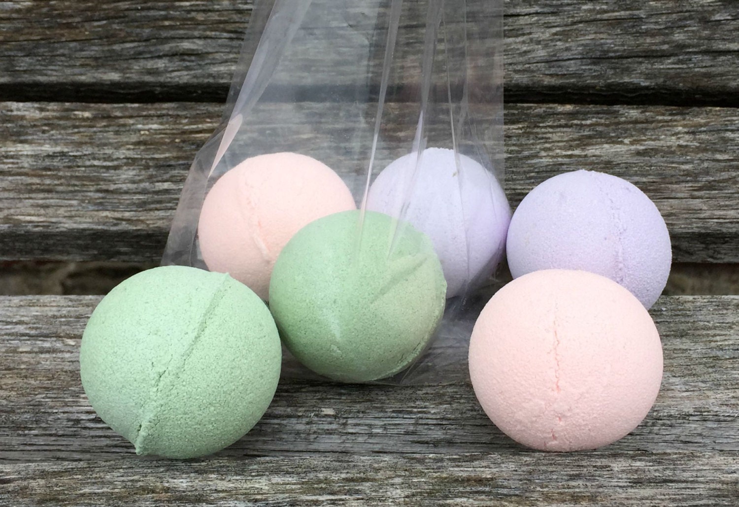 Aromatherapy Bath Bombs all natural bath by RainyDazeNaturals