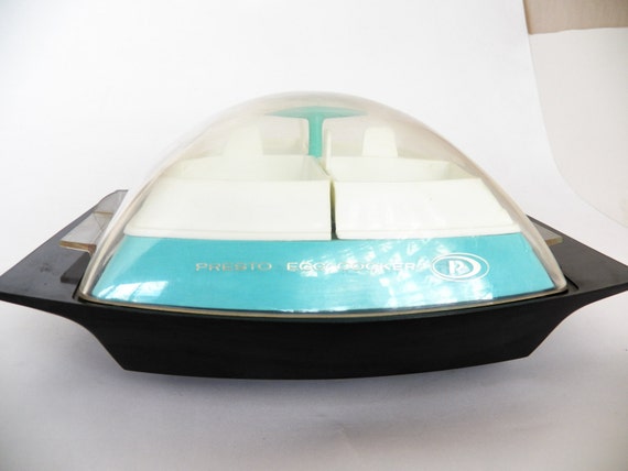 Vintage Presto Egg Cooker Retro Turquoise