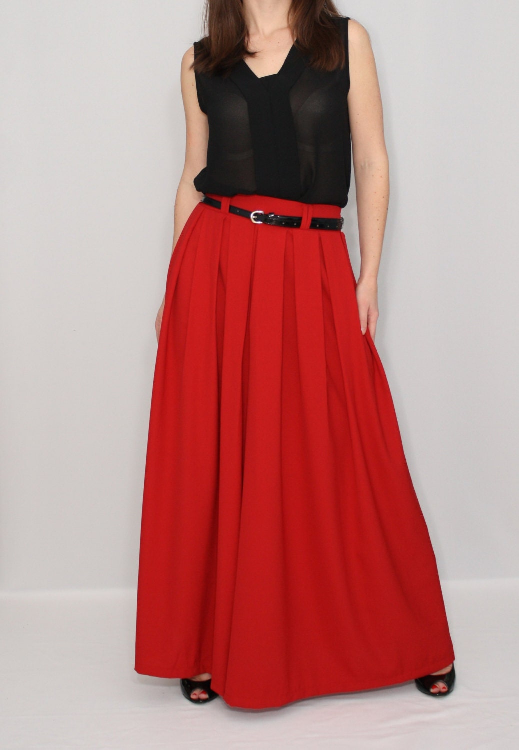 palazzo pants with skirt