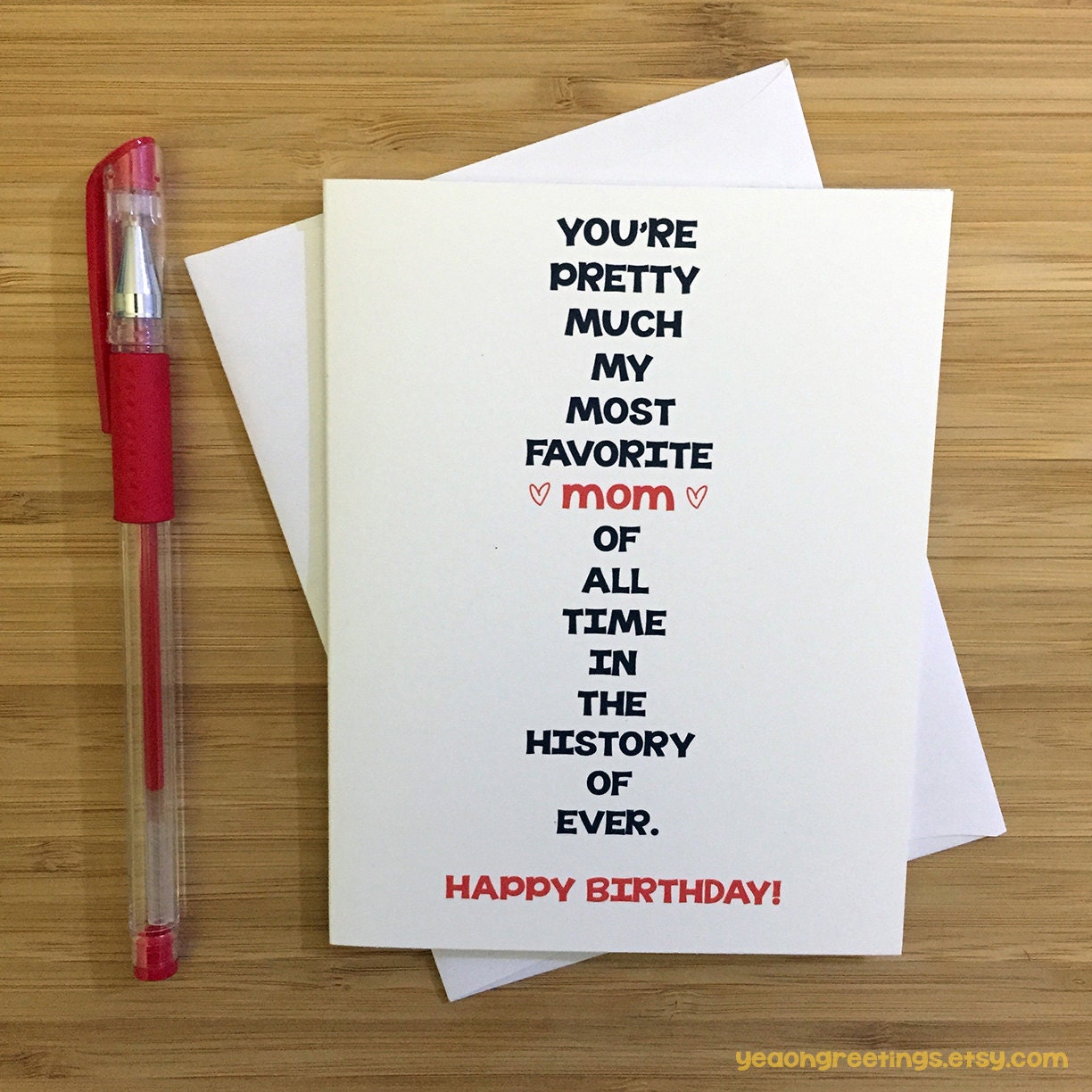 What To Write On A Birthday Card For Mom