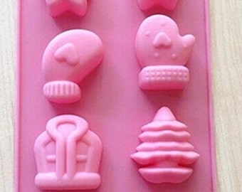 Soap mold silicone cake mold chocolate mold mold cookie Christmas Eve
