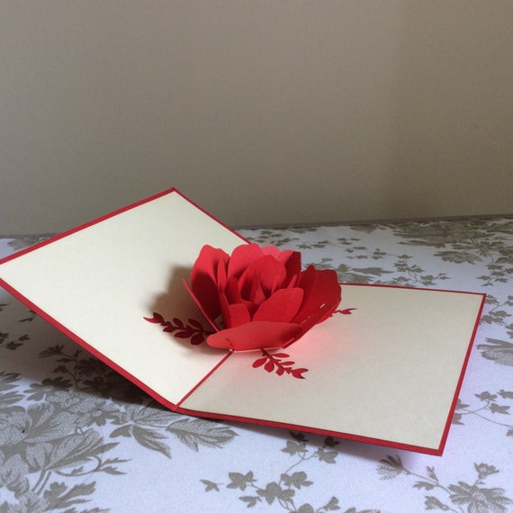 ROSE Pop-Up Card