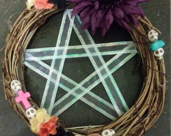 Día de los Muertos Pentacle Wreath