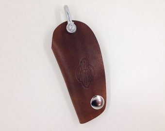 Items similar to blue owl key cover on etsy