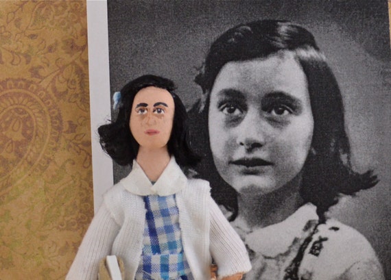 Anne Frank Puppe historischen Weltkrieg ll Miniatur Figur