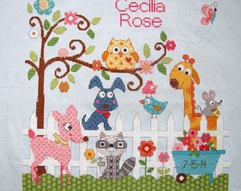 Medium Custom Made Cross Stitch - Any Design Of Your Choice & Free Shipping