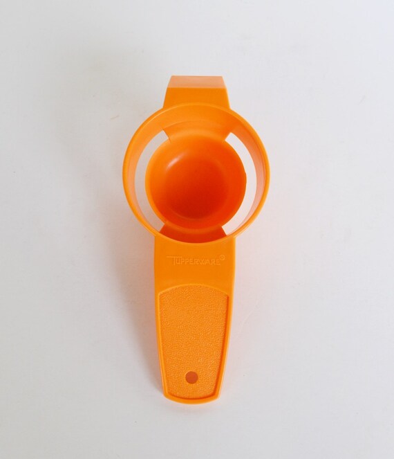 Tupperware Egg Separator Orange NOS New Old Stock Brand New