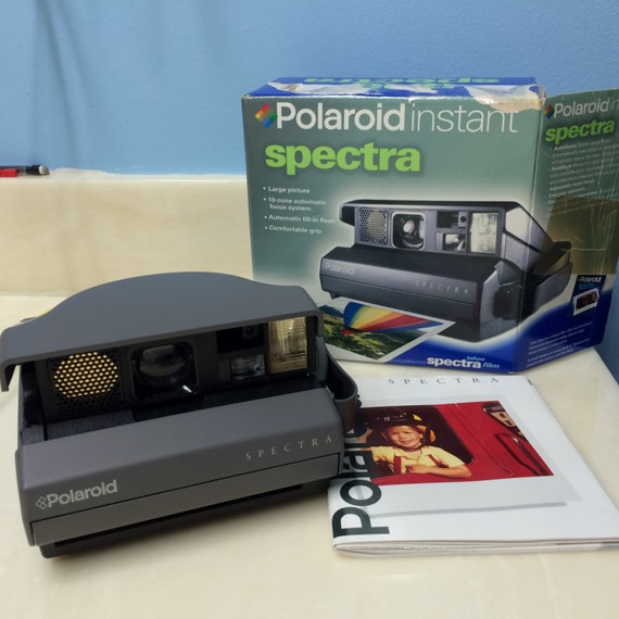 Working Polaroid Spectra System camera Film Tested