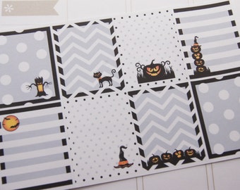 Halloween Stickers Full Box Planner Stickers eclp PS157 Fits Erin Condren Planners
