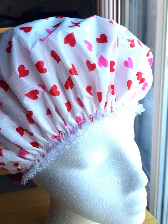 how to make a shower cap bonnet