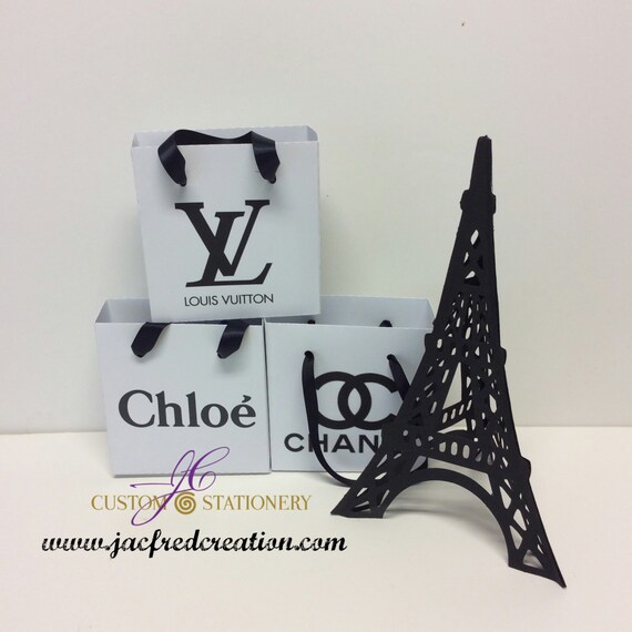 Large Designer Inspired mini gift bags 5