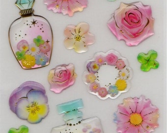 Kawaii epoxy stickers