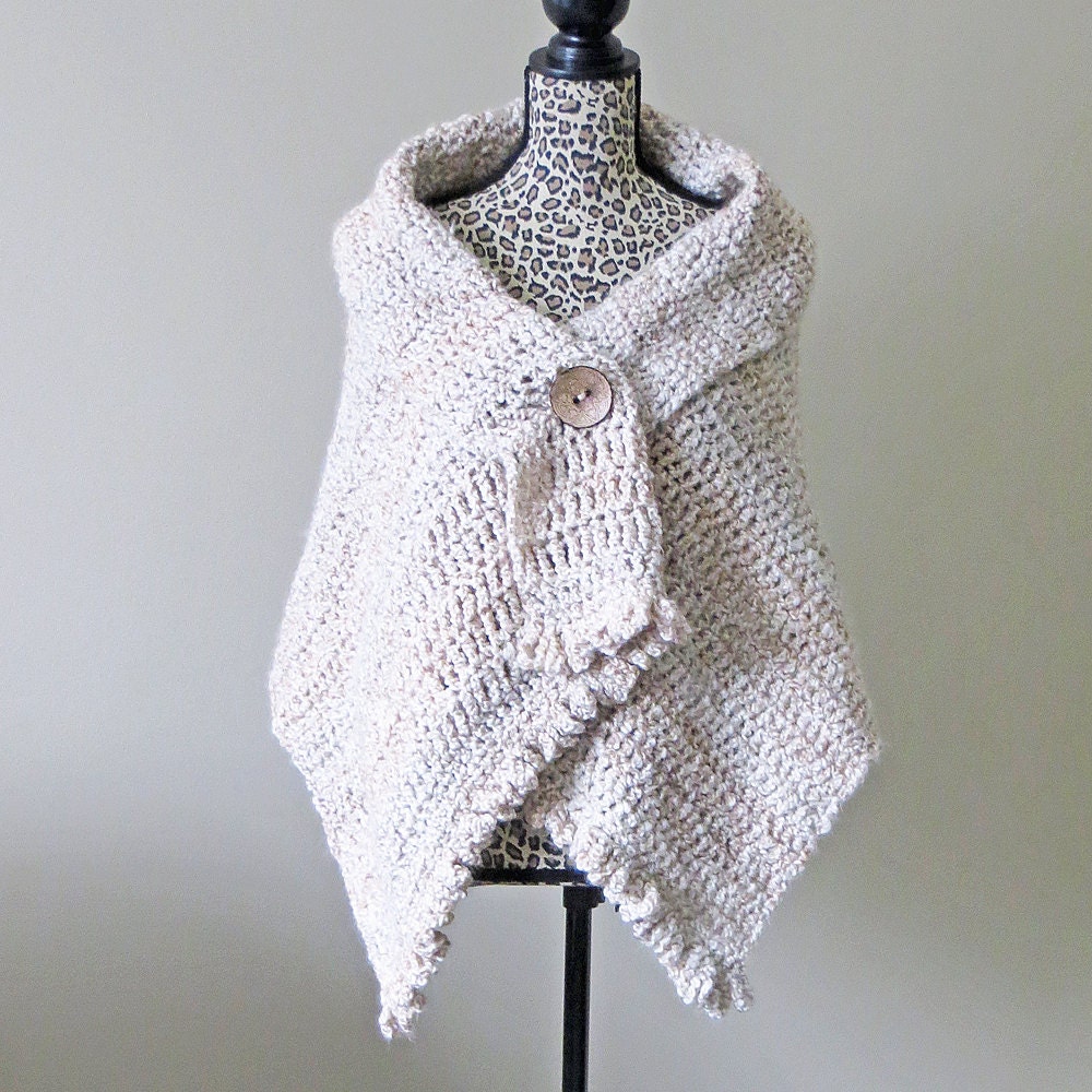 Crochet Patterns for Ponchos Shawls Wraps by CrystalBearDesigns