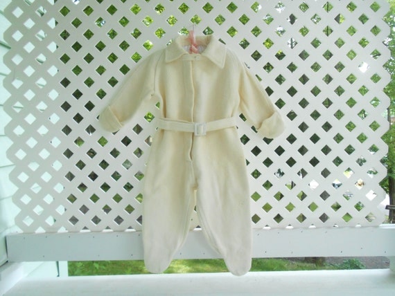 Vintage Baby Clothes Baby Sleeper Footed Sleeper Footed Pajamas Vintage Baby Clothes Baby Pajama