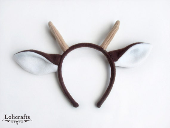 Deer Ears with Little Antlers