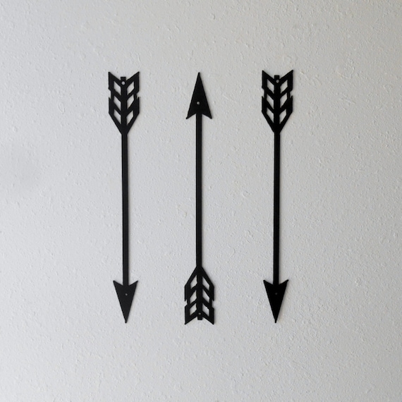 Arrow Wall Art arrow decor metal art wall decor set of three home decor Arrow Wall Art arrow decor metal art wall decor set of three home decor
