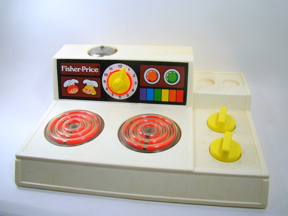 fisher price stove vintage