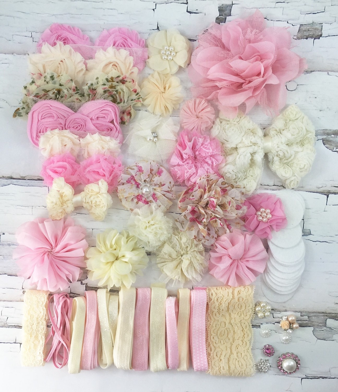 DIYHeadband Kit 20 Headbands Make Your Own Headbands