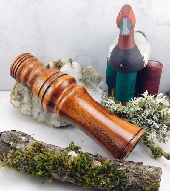 Duck Call Single Reed in Tiger wood Avery dense wood from