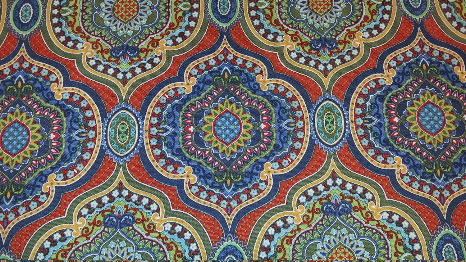 Tribal Upholstery Fabric by the Yard for Home Decor