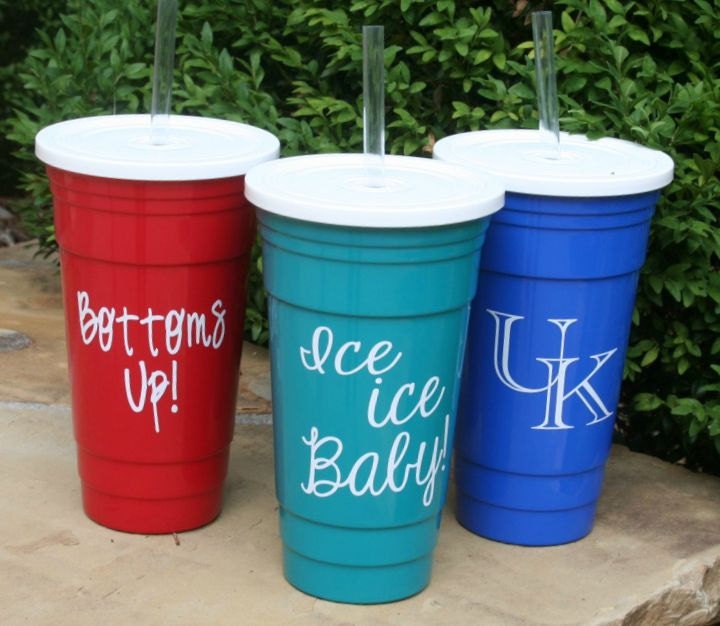 Solo Cup  Reusable  Personalized  Insulated BIG DADDY 32 oz