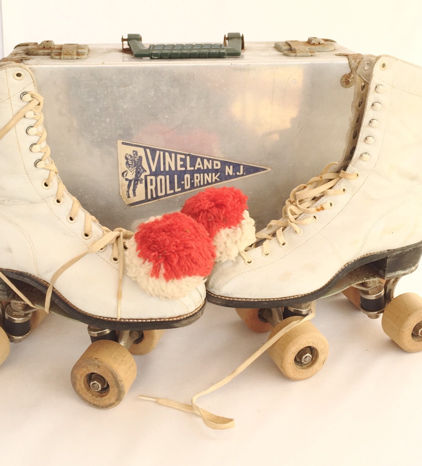Vintage Roller Skates with Carry Case by Hyde