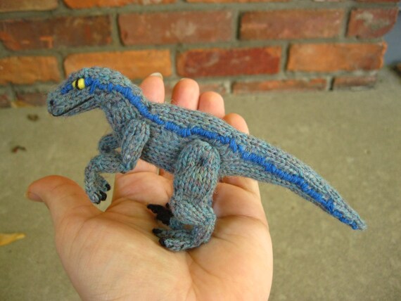 jurassic world velociraptor blue stuffed animal