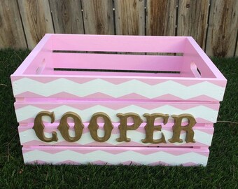 personalized toy box etsy