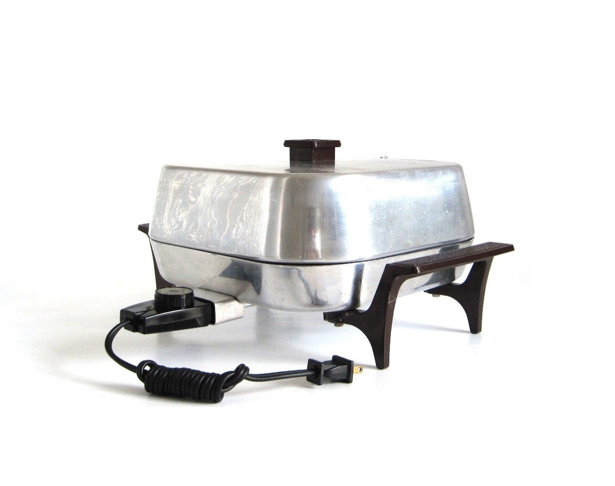 Sunbeam Electric Frying Pan Frypan Skillet FPBP Vintage Small