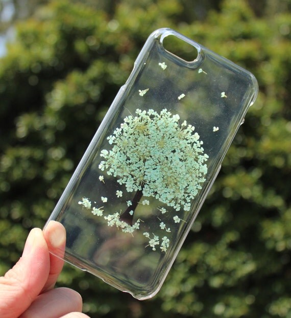 Exquisite Unique Hand Picked Natural Dried Pressed Flowers Handmade Case Model - Sony Xperia Z3 - Mint Green Blossom Tree Theme Case