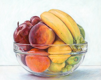 Fruit Spectrum. Limited edition giclée print.